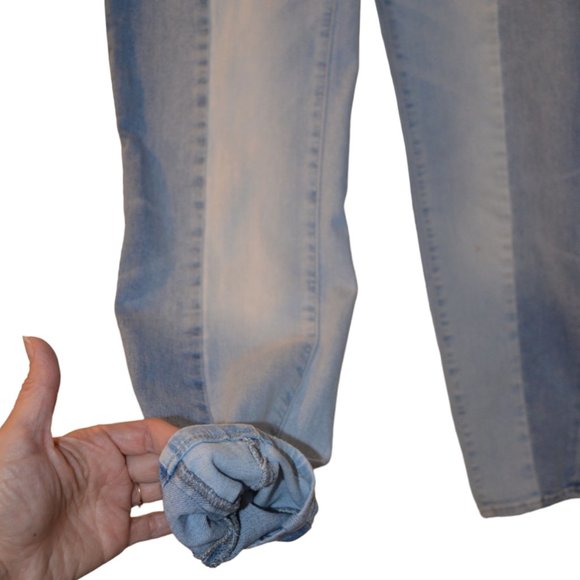 Forever 21 LosAngeles Stretch Two Blues Women Junior Jeans 30/37 - Picture 6 of 10